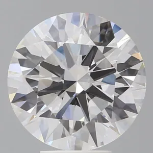 5.51 Carat Round E VVS2 Lab Diamond
