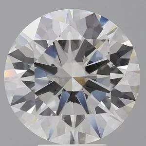 5.51 Carat Round F VVS2 Lab Diamond