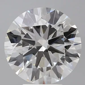 5.52 Carat Round E VVS2 Lab Diamond