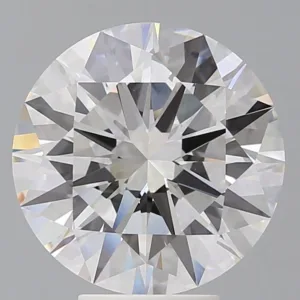 5.52 Carat Round E VVS2 Lab Diamond