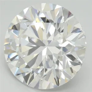 5.53 Carat Round E VVS2 Lab Diamond