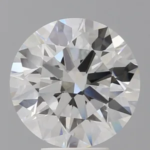 5.55 Carat Round F VVS2 Lab Diamond