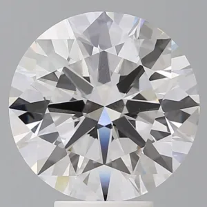 5.56 Carat Round F VVS2 Lab Diamond