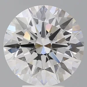 5.57 Carat Round F VVS2 Lab Diamond
