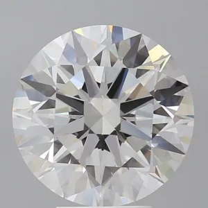 5.58 Carat Round E VVS2 Lab Diamond