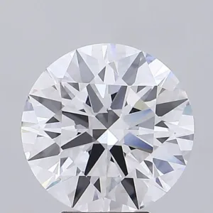 5.61 Carat Round E VVS2 Lab Diamond