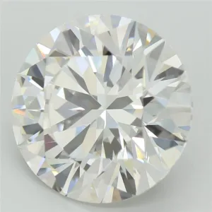 5.69 Carat Round E VVS2 Lab Diamond