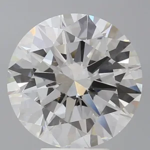 6.05 Carat Round E VVS2 Lab Diamond