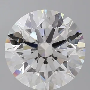 6.05 Carat Round E VVS2 Lab Diamond