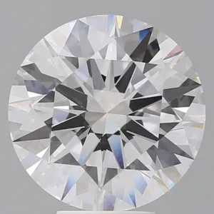 6.08 Carat Round E VVS2 Lab Diamond