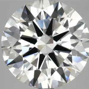 6.08 Carat Round F VVS2 Lab Diamond