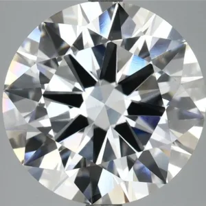6.08 Carat Round F VVS2 Lab Diamond