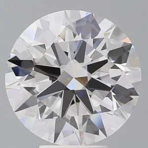 6.09 Carat Round E VVS2 Lab Diamond