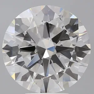 6.1 Carat Round E VVS2 Lab Diamond