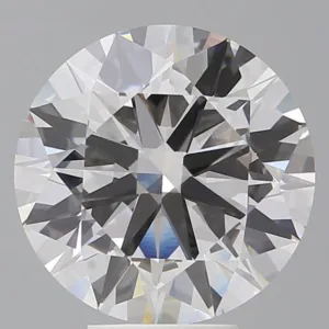 6.1 Carat Round E VVS2 Lab Diamond
