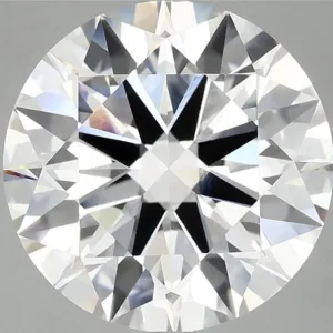 6.16 Carat Round E VVS2 Lab Diamond