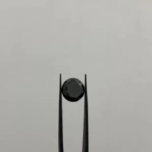 6.16 Carat Round Fancy Black VVS2 Natural Diamond