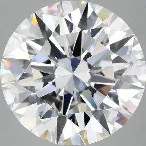 6.19 Carat Round E VVS2 Lab Diamond