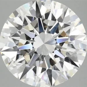 6.19 Carat Round F VVS2 Lab Diamond