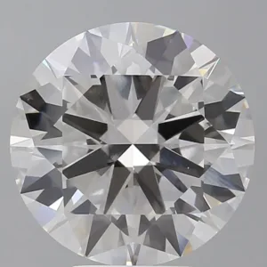 6.46 Carat Round F VVS2 Lab Diamond