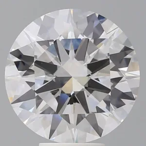 6.51 Carat Round E VVS2 Lab Diamond