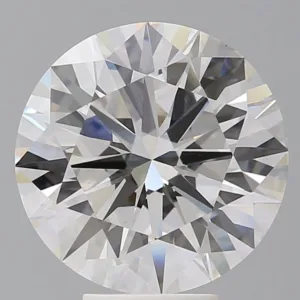 6.54 Carat Round F VVS2 Lab Diamond