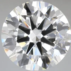 7.02 Carat Round F VVS2 Lab Diamond
