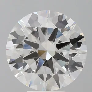 7.08 Carat Round E VVS2 Lab Diamond