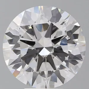 7.08 Carat Round E VVS2 Lab Diamond