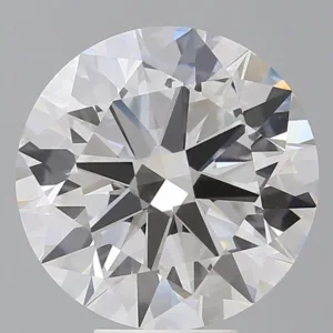 7.08 Carat Round E VVS2 Lab Diamond