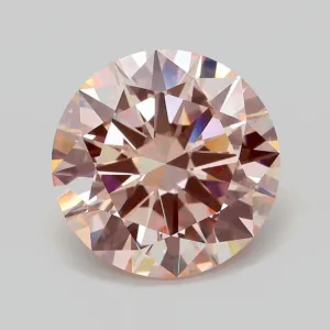 7.1 Carat Round Fancy Pink VS1 Lab Diamond