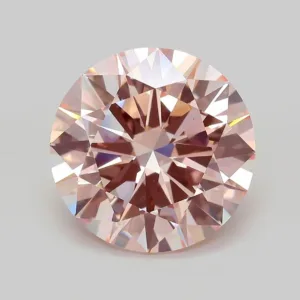 8.25 Carat Round Fancy Intense Pink VS1 Lab Diamond