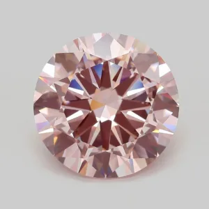 8.59 Carat Round Fancy Intense Pink VS1 Lab Diamond