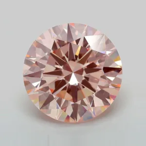 8.79 Carat Round Fancy Intense Pink VS1 Lab Diamond