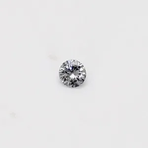 0.03 Carat Round Fancy Light Gray Natural Diamond