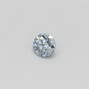 0.06 Carat Round Fancy Blue SI2 Lab Diamond