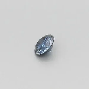 0.06 Carat Round Fancy Vivid Blue VVS2 Lab Diamond