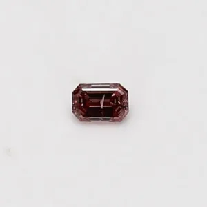 0.09 Carat Emerald Fancy Deep Pink Natural Diamond