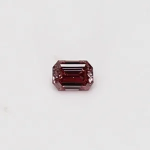 0.09 Carat Emerald Fancy Deep Pink Natural Diamond