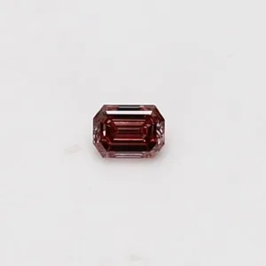 0.1 Carat Emerald Fancy Deep Pink Natural Diamond