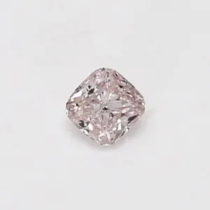 0.21 Carat Cushion Brilliant Very Light Pink SI1 Natural Diamond