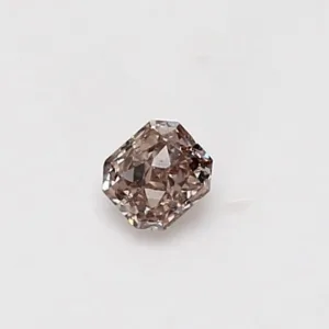 0.22 Carat Radiant Fancy Brown VS1 Natural Diamond