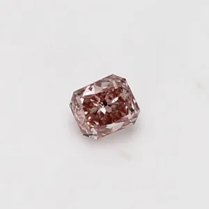 0.23 Carat Radiant Fancy Pink SI2 Natural Diamond