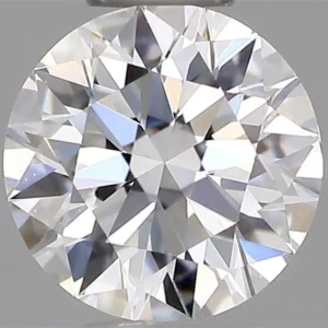 0.3 Carat Round D VVS2 Natural Diamond