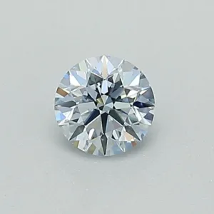 0.3 Carat Round Fancy Blue VVS2 Lab Diamond