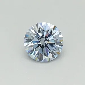 0.3 Carat Round Fancy Blue VVS2 Lab Diamond