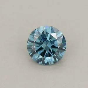 0.3 Carat Round Fancy Vivid Blue VS1 Lab Diamond