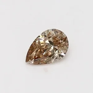 0.31 Carat Pear Fancy Brown SI1 Natural Diamond