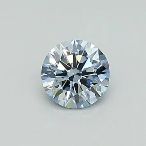 0.31 Carat Round Fancy Blue VVS1 Lab Diamond