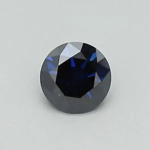 0.31 Carat Round Fancy Dark Blue SI1 Lab Diamond